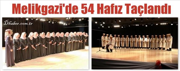 Melikgazi&#39;de Hafızlar Beratını Aldı