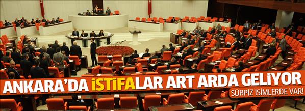 B&#252;rokratlar milletvekilliği i&#231;in art arda istifa ediyor
