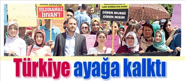 T&#252;rkiye ayağa kalktı