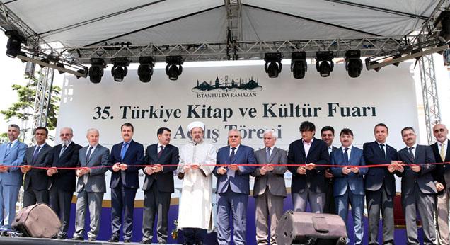 35. Türkiye Kitap ve Kültür Fuarı açıldı…