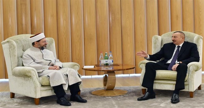 Diyanet İşleri Başkanı Erbaş Azerbaycan'da