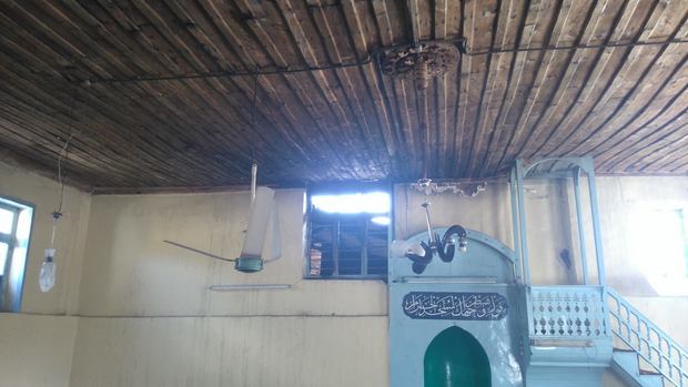 500 Yıllık Şeyh Müslüm Camii Yanmadan Kurtarıldı