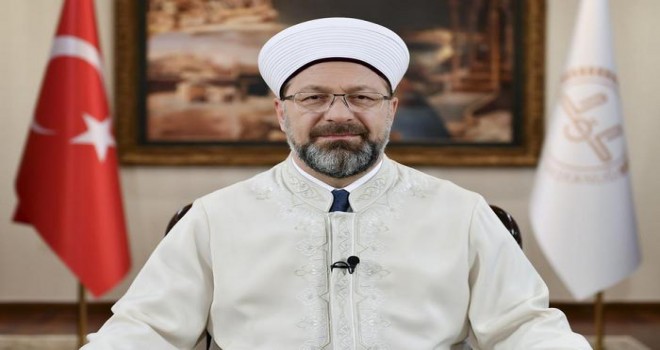 Diyanet İşleri Başkanı Erbaş’tan Berat Kandili Mesajı