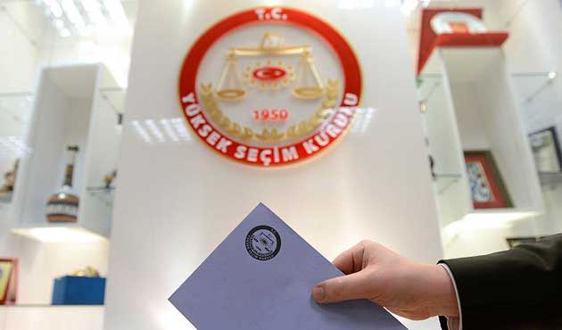 Seçim yasakları Resmi Gazete'de