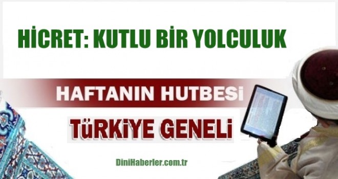 Diyanet 22.09.2017 Tarihli Değiştirilen Cuma Hutbesi