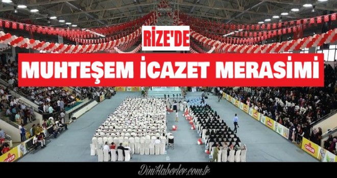 Riza 366 Hafızıyla Taçlandı