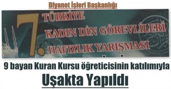 7. Türkiye Kadın Din Görevlileri Hafızlık Yarışması