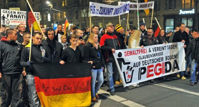 Alman Pegida gösterilerine katılım artıyor