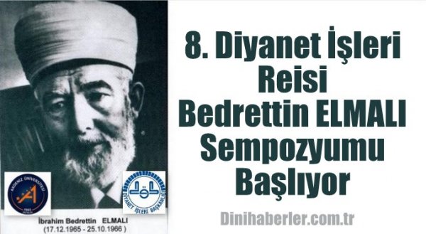 8. Diyanet İşleri Reisi Sempozyumu Başlıyor