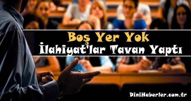 İlahiyat Fakültesinde Boş Yok