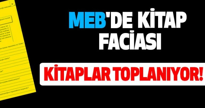 MEB'de, kitap skandalı!