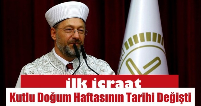 Kutlu Doğumun Tarihi Değişti