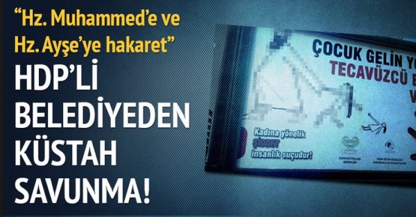 Afişe Küstah Savunma