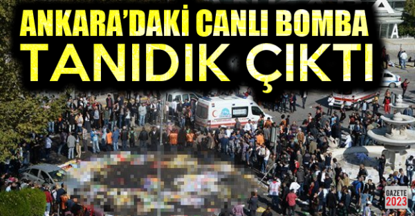 Ankara saldırısında şüphelilerden biri bakın kim çıktı!