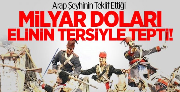 Arap şeyhinden milyar dolarlık teklif