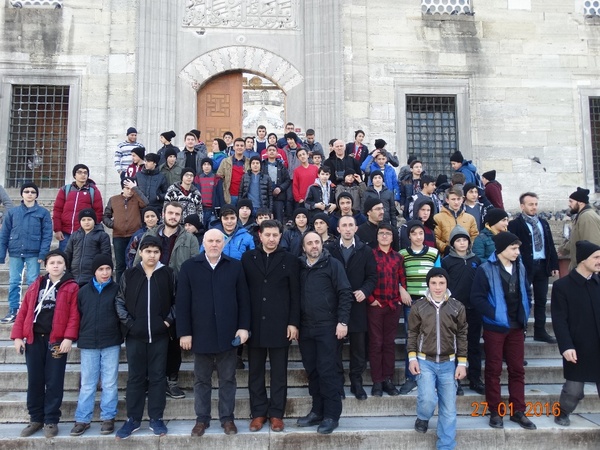 Artvin il müftülüğü Gençlerle İstanbul Gezisinde
