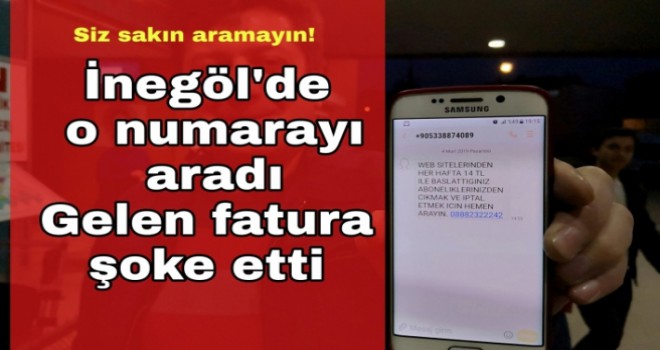 Fatura canını yaktı