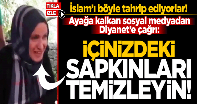 Sosyal medya üzerinden Diyanet'e çağrıda bulundular