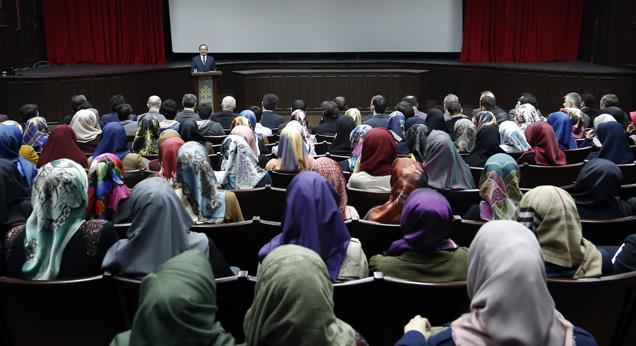 Başkan Görmez, Yıldırım Beyazıt Üniversitesi öğrencileriyle bir araya geldi