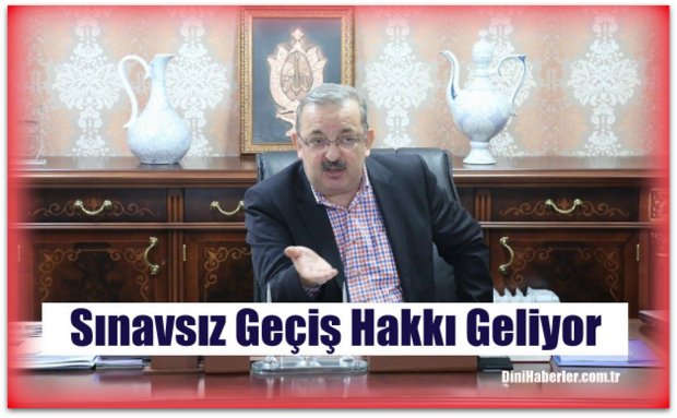 Bayraktutar, Sınavsız Geçiş Hakkı Geliyor