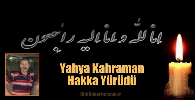 Bergama Müftülük Personeli Yahya Kahraman Hakka Yürüdü