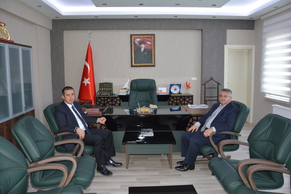 Boyabat Kaymakamı Güney’den İl Müftüsü Mustafa Erkan’a Ziyaret