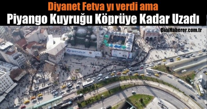 Vatandaşın içler acısı hali, kuyruk köprüye kadar uzadı