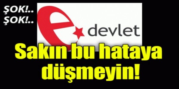 Dikkat! Bu tuzağa düşmeyin!