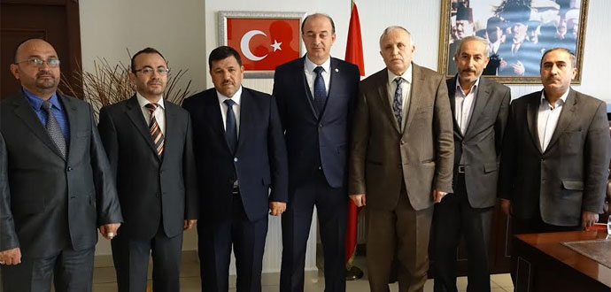 Din-Bir-Sen Heyetine Sıcak Karşılama