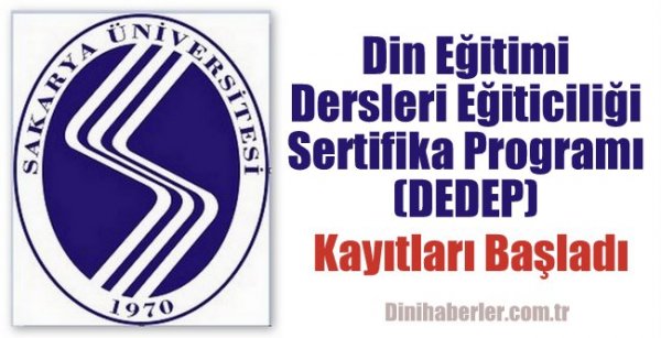 Din Eğitimi Dersleri Eğiticiliği Sertifika Programı (DEDEP)