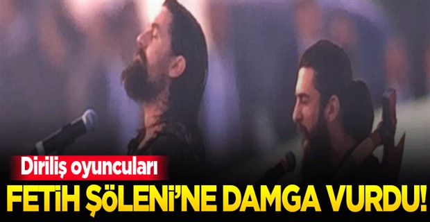 Diriliş oyuncuları Fetih Şöleni\'ne damga vurdu