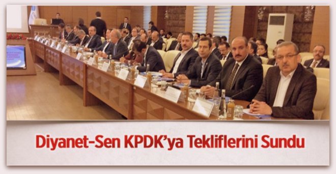 Diyanet-Sen KPDK’ya Tekliflerini Sundu