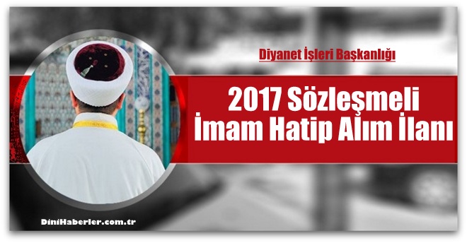 Diyanet Sözleşmeli İmam Hatip Alacak