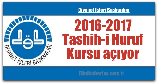 Diyanet, Tashih-i Huruf Kursu açıyor