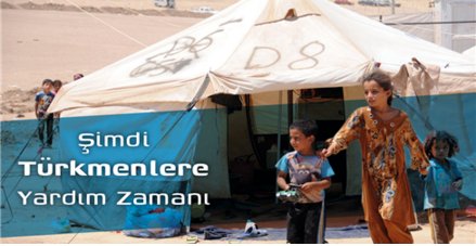 Diyanet Vakfı’ndan 500 Türkmen aileye alışveriş yardım kartı