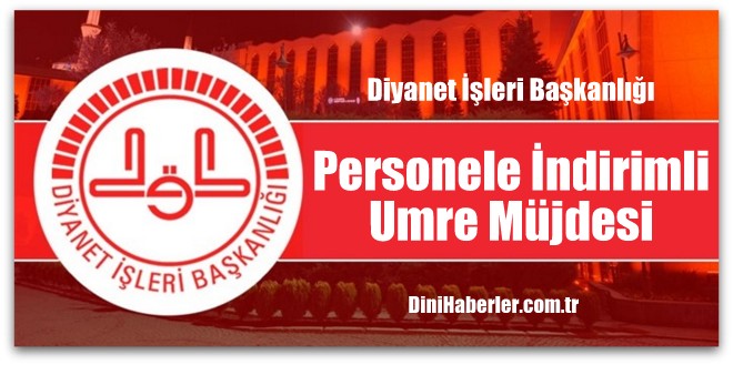 Diyanet\'ten personele indirimli umre
