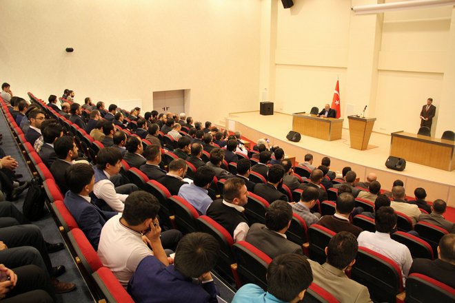 Dr. Hamdi Arslan ve Mustafa Demirkan Kayseri\'de