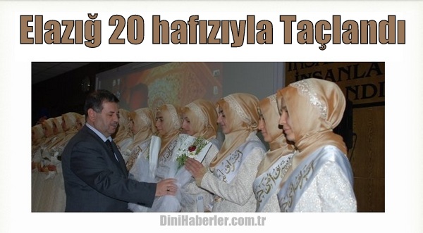 Elazığ\'da Hafızlık Merasimi Çoşkuyla Kutlandı