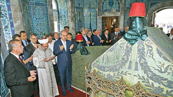 Eyüp Sultan’da hasret bitti