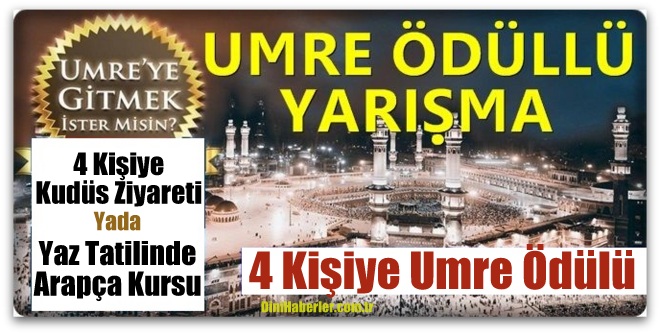 Ez-Der\'den Umre Ödüllü Yarışma
