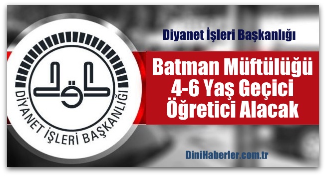Geçici Öğretici Alımı Duyurusu