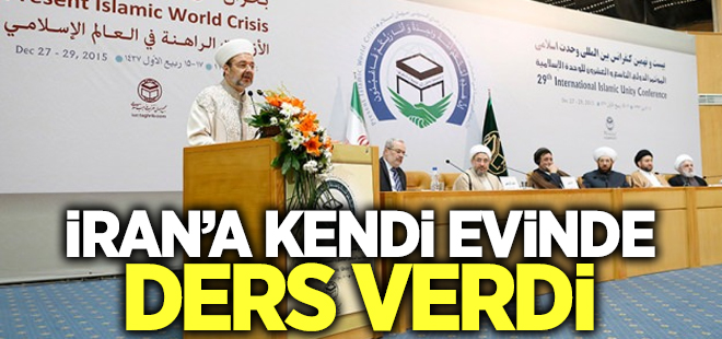Görmez\'den İslam dünyasına kritik çağrı