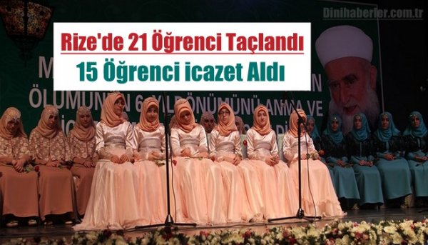 Hafizeler İcazet Aldı