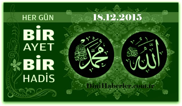 Her Gün Bir Ayet Bir Hadis