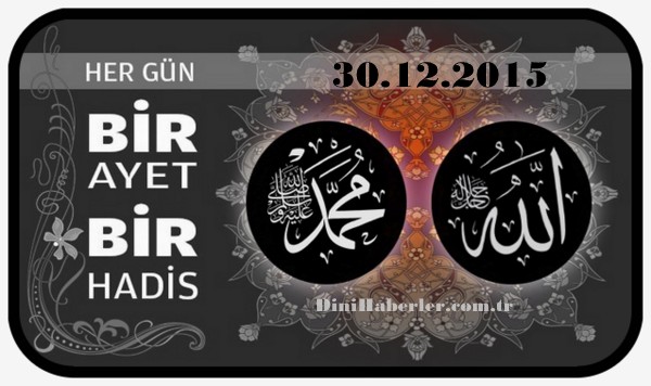 Her Gün Bir Ayet Bir Hadis