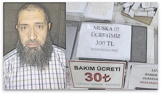 Hoca kılıklı \'cinci\' yakalandı!