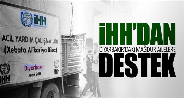 İHH’dan Diyarbakır’daki mağdur ailelere destek