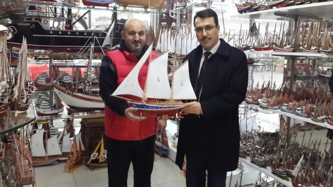 İl Müftüsü Çelik Esnaf Ziyaretlerine Başladı