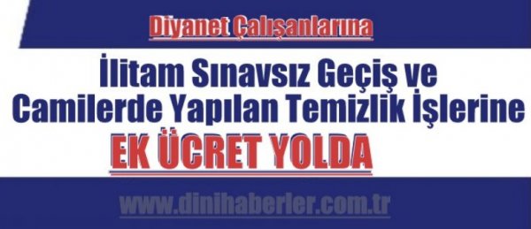 İlitam'a Sınavsız Geçiş ve Temizlik İşlerine Ek Ücret Yolda