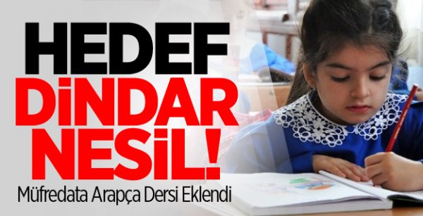 İlköğretim Öğrencilerine Arapça Dersi